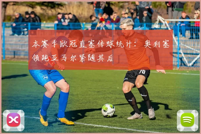 本赛季欧冠直塞传球统计：奥利塞领跑亚马尔紧随其后